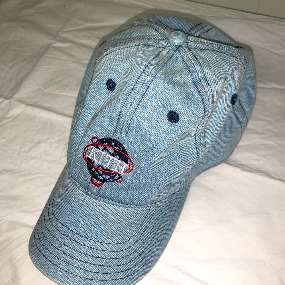 Denim KITH baseball hat
